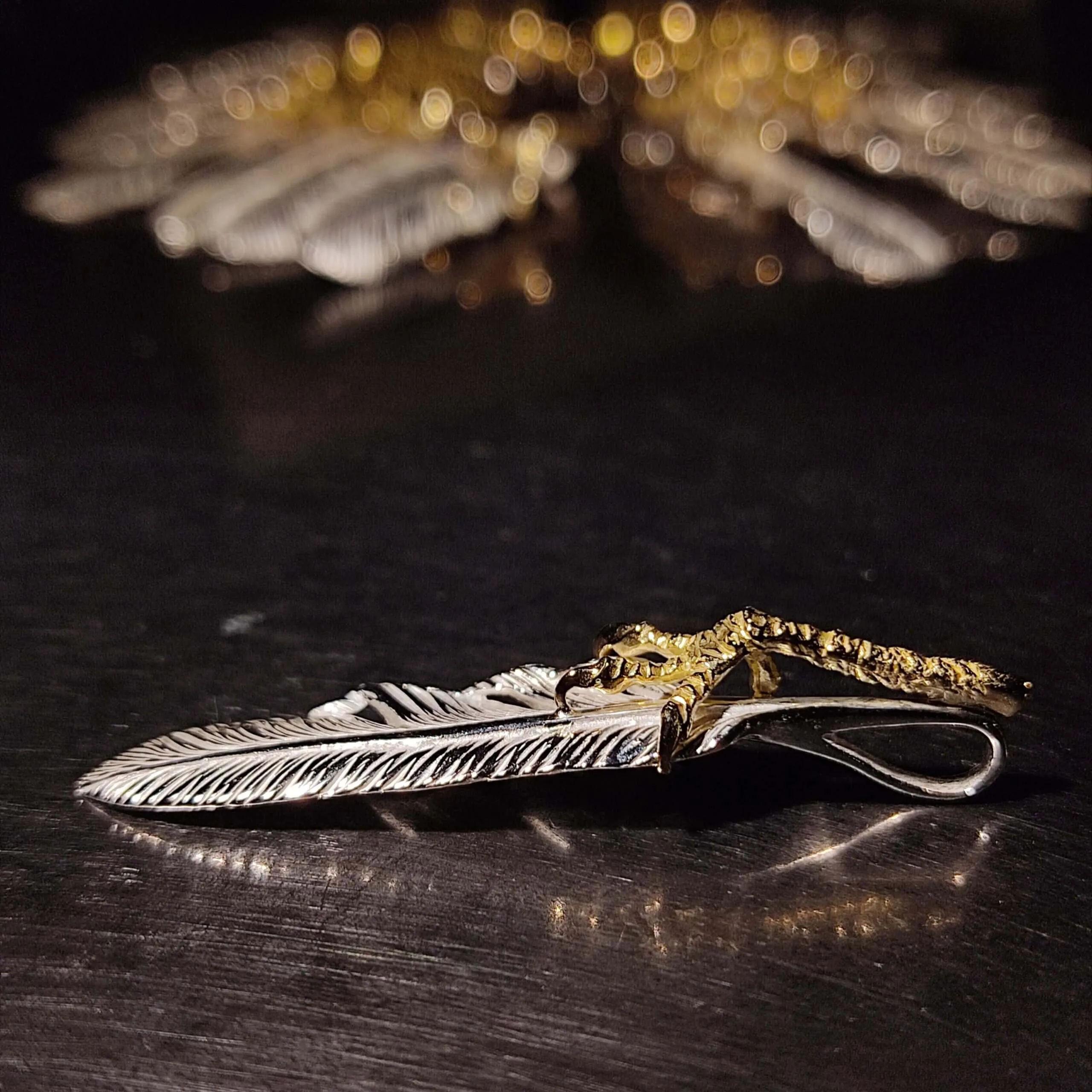 Ken Kikuchi Feather with K18 Claw F-24 K18F-20
