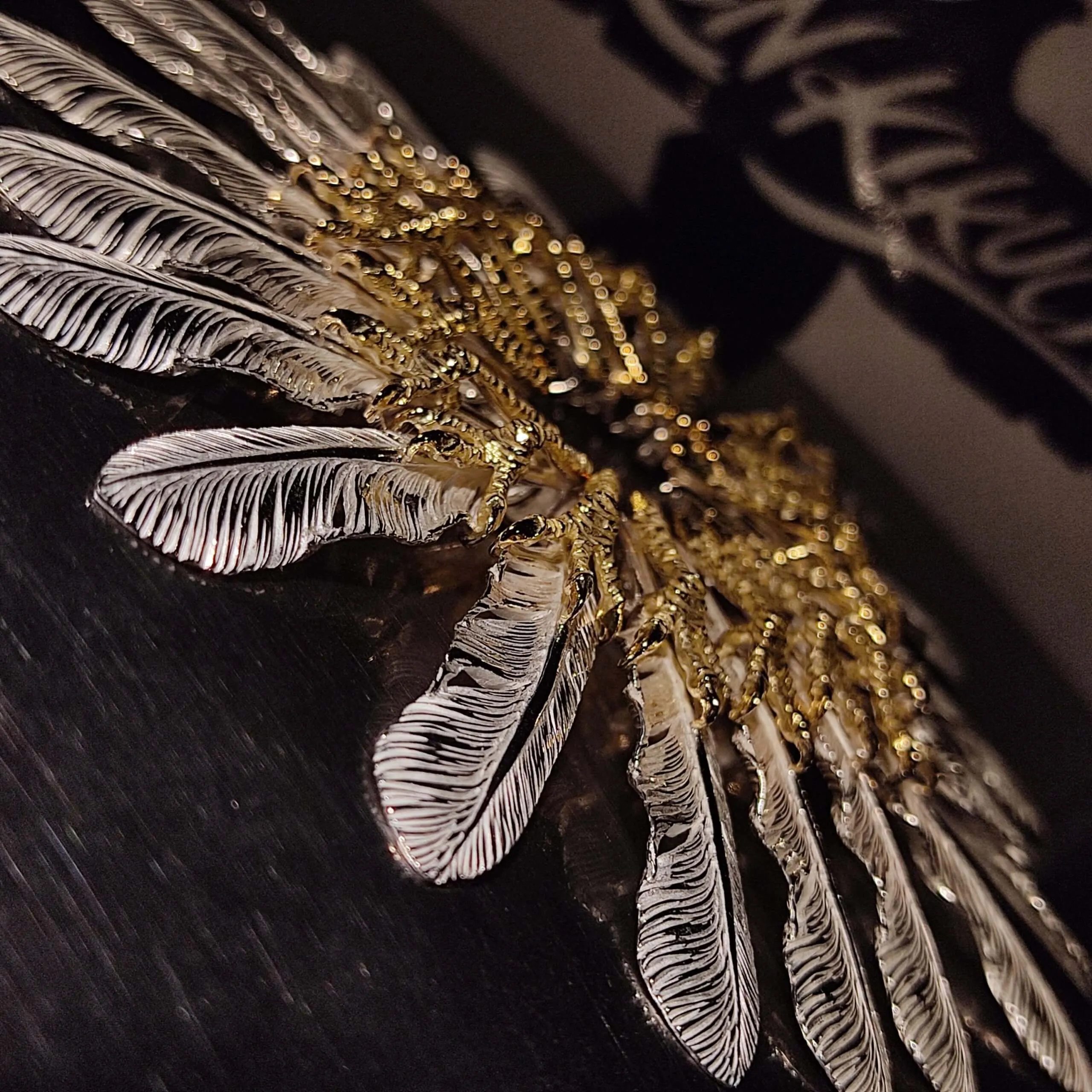 Ken Kikuchi Feather with K18 Claw F-24 K18F-20
