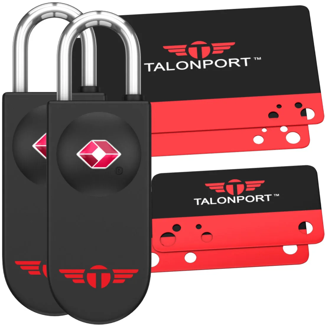 Keyless TSA Approved Luggage Lock with Lifetime Never Cut Guarantee
