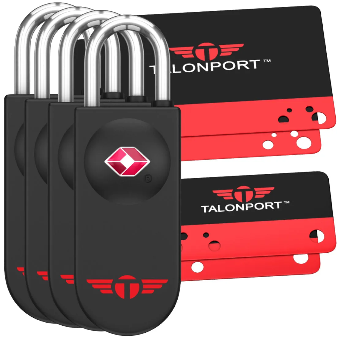 Keyless TSA Approved Luggage Lock with Lifetime Never Cut Guarantee