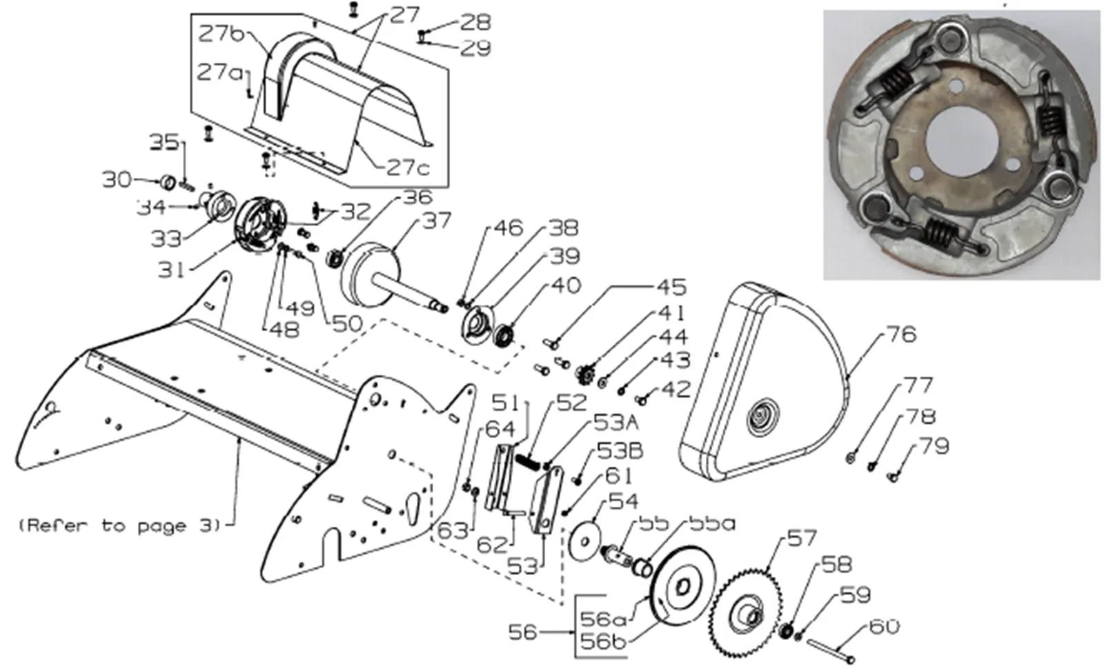 KIT-RM CLUTCH REPLACEMENT (B&S Engine)