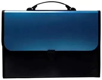 KIYA Presents Expanding Bag No-900 Plastic File Folder F/C Expanding Bag with Handle Multi Colours