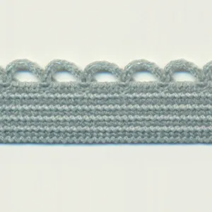 Knit Picot Stretch Tape #109 Acid Blue