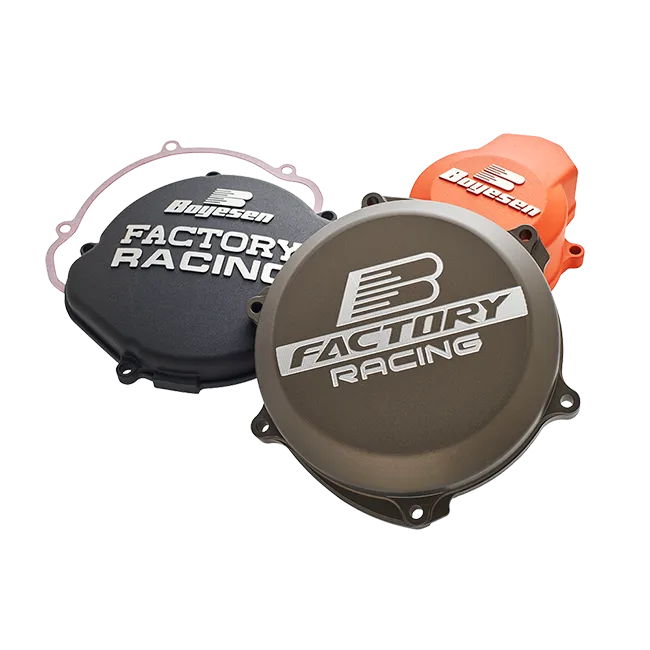 KX250F 09-20 Clutch Cover Magnesium Boyesen (BRCC-17AM)