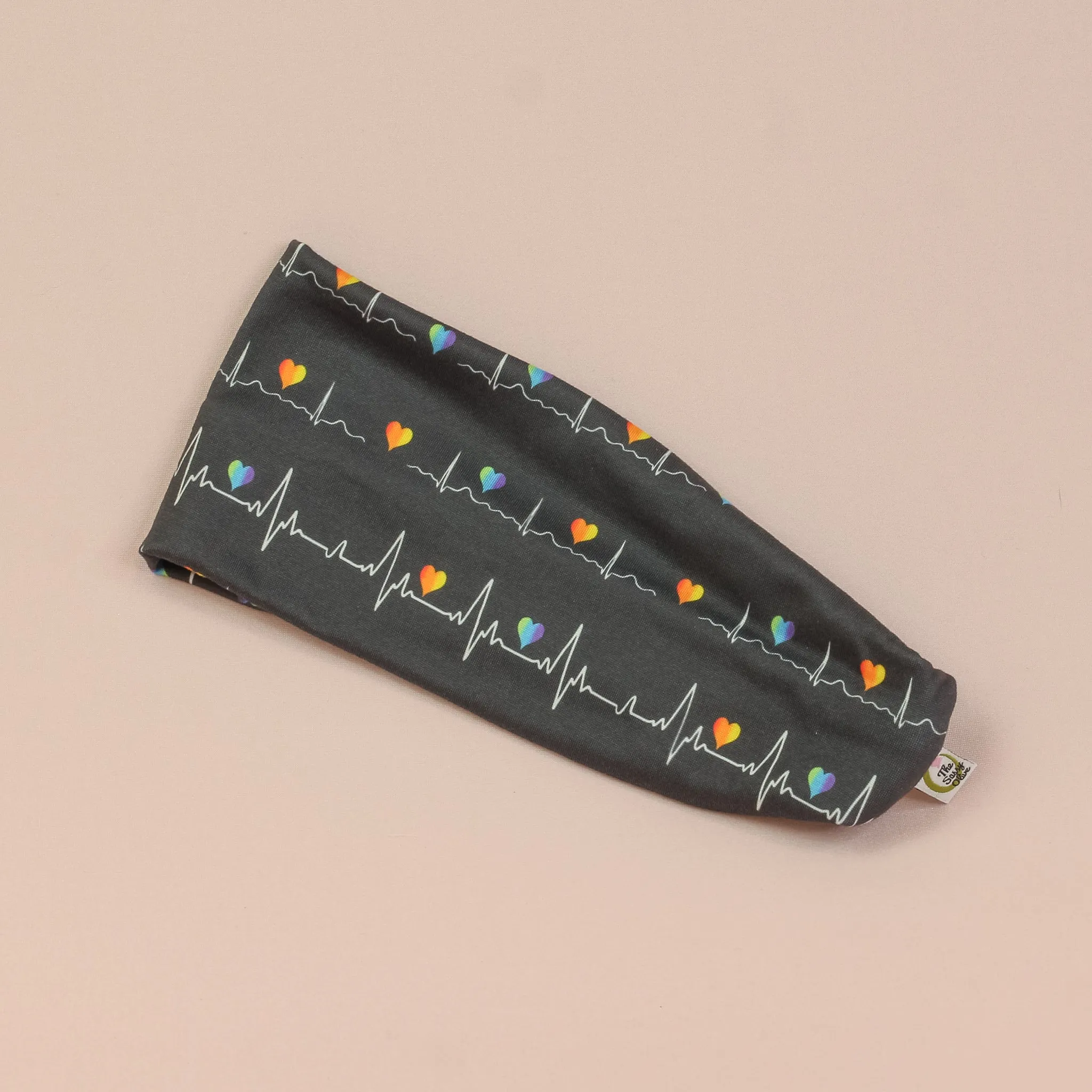 L-O-V-EKG Stretch Headband