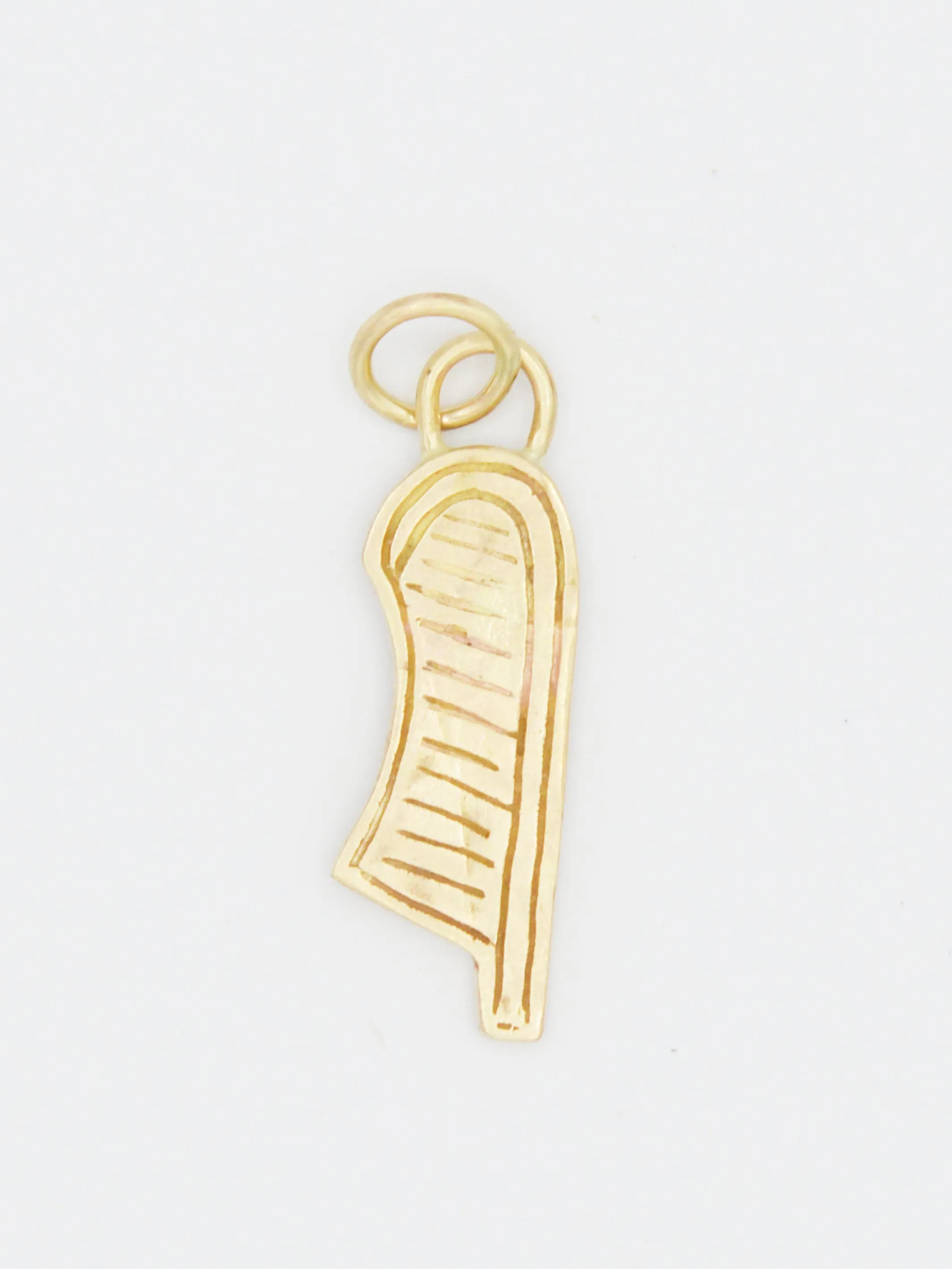 Large Feather of Ma'at Charm