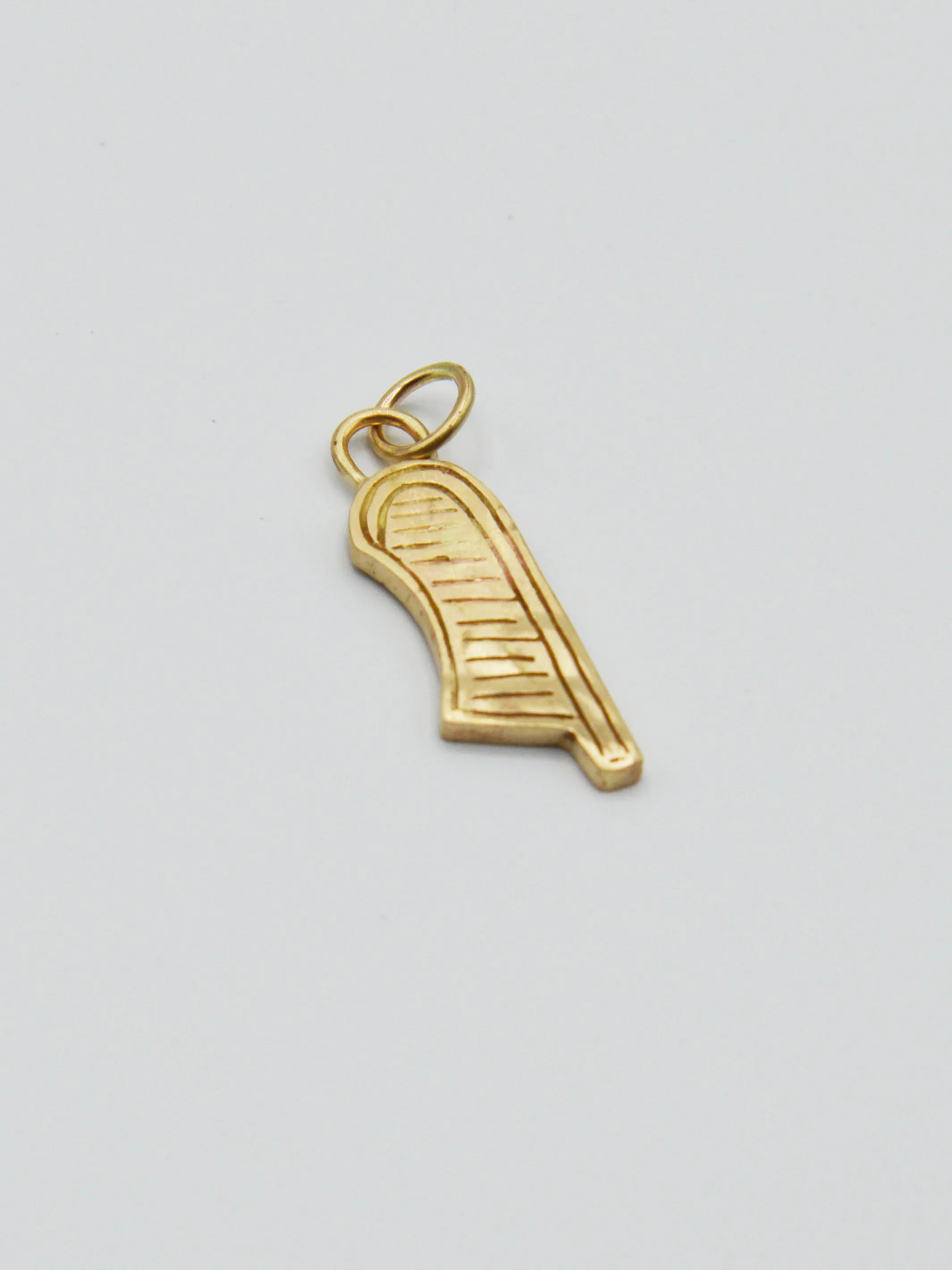 Large Feather of Ma'at Charm