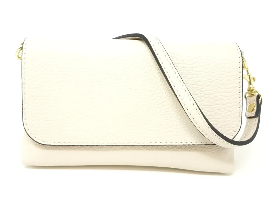 Leather Crossbody Clutch