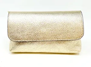 Leather Crossbody Clutch