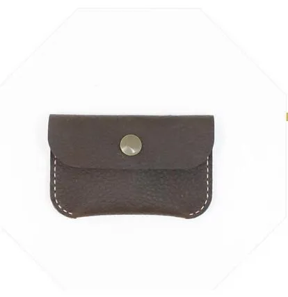 LEATHER CUTE Women Card Change Holder Pouch HANDMADE PERSONALIZED MONOGRAMMED GIFT CUSTOM Coin Wallet Holder