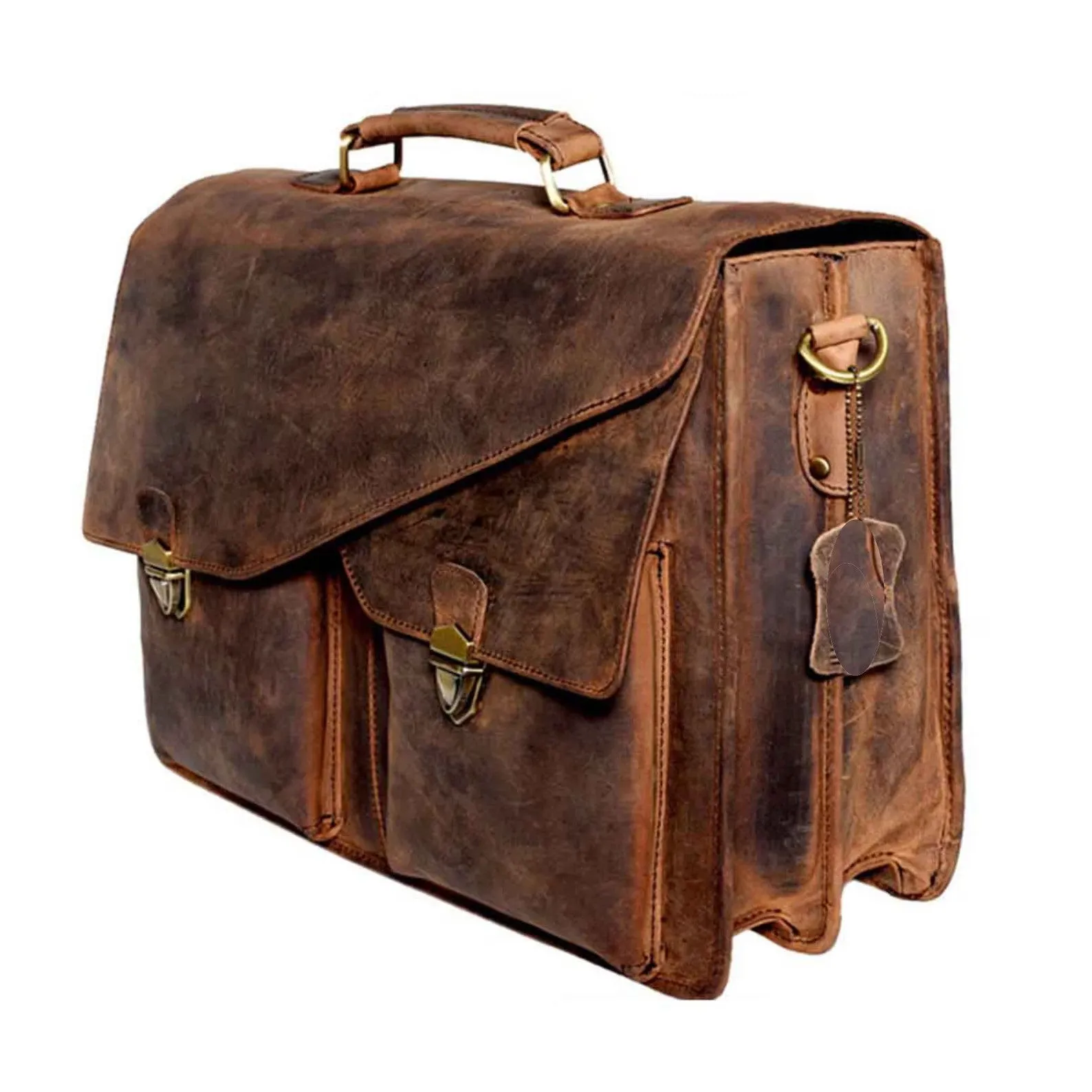 Leather Messenger Bag, Leather satchel bag