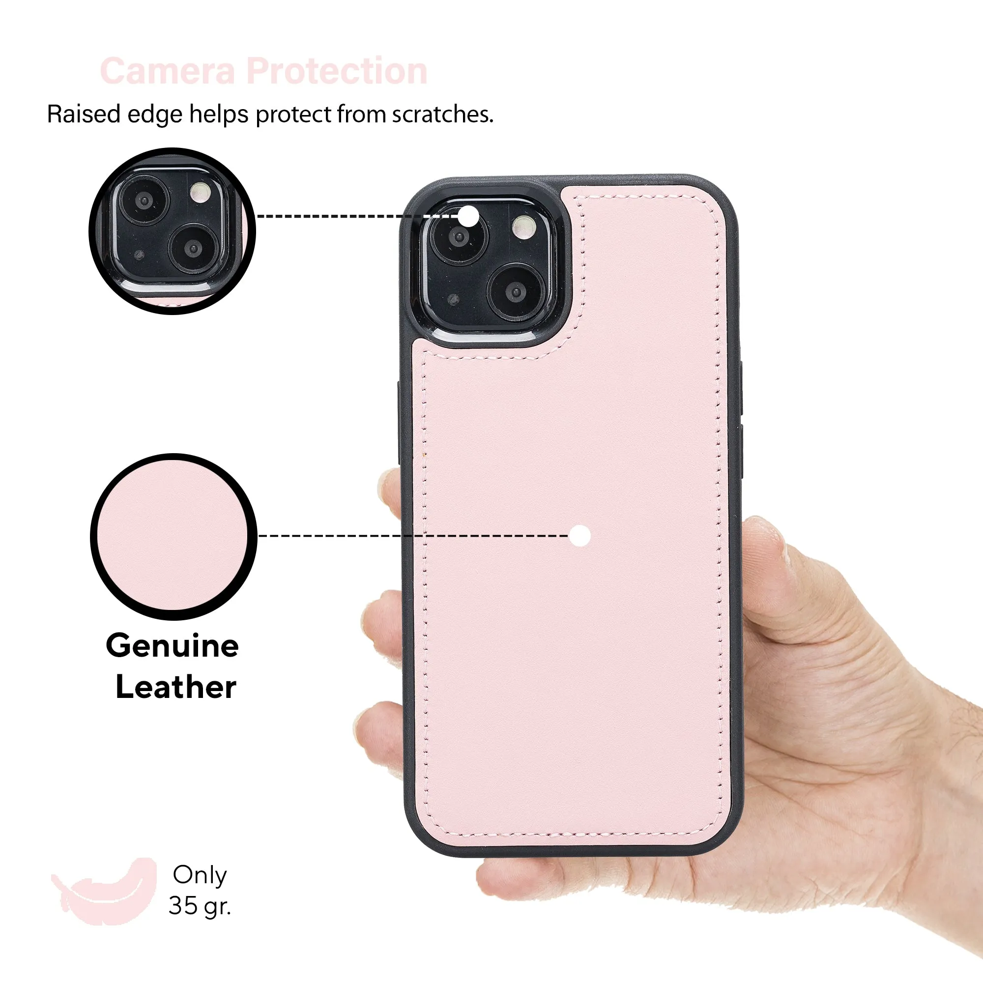 Leather Wallet Case for iPhone 13 Mini