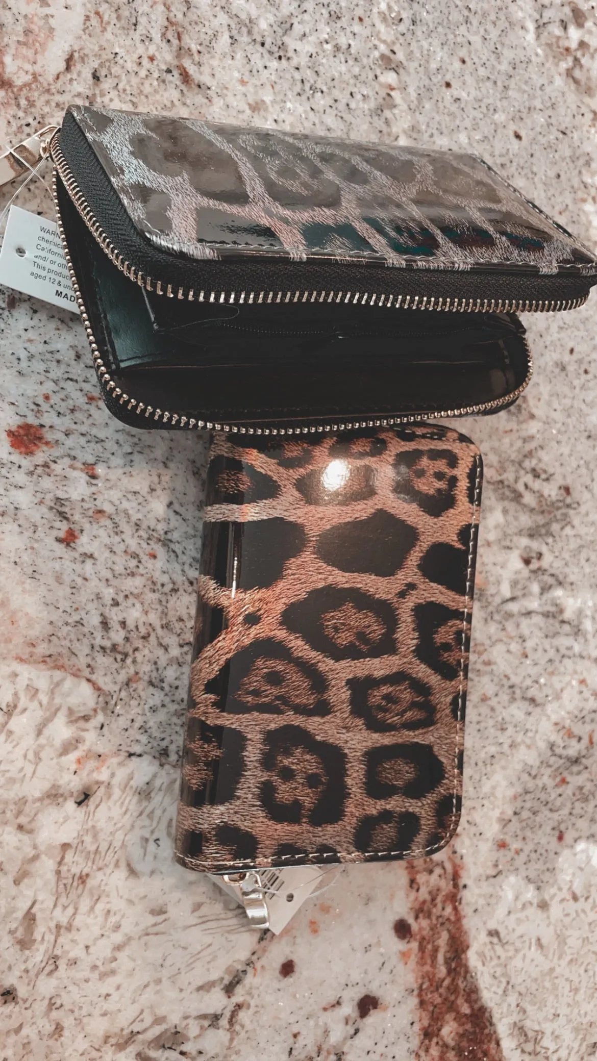 Leopard print Wallet