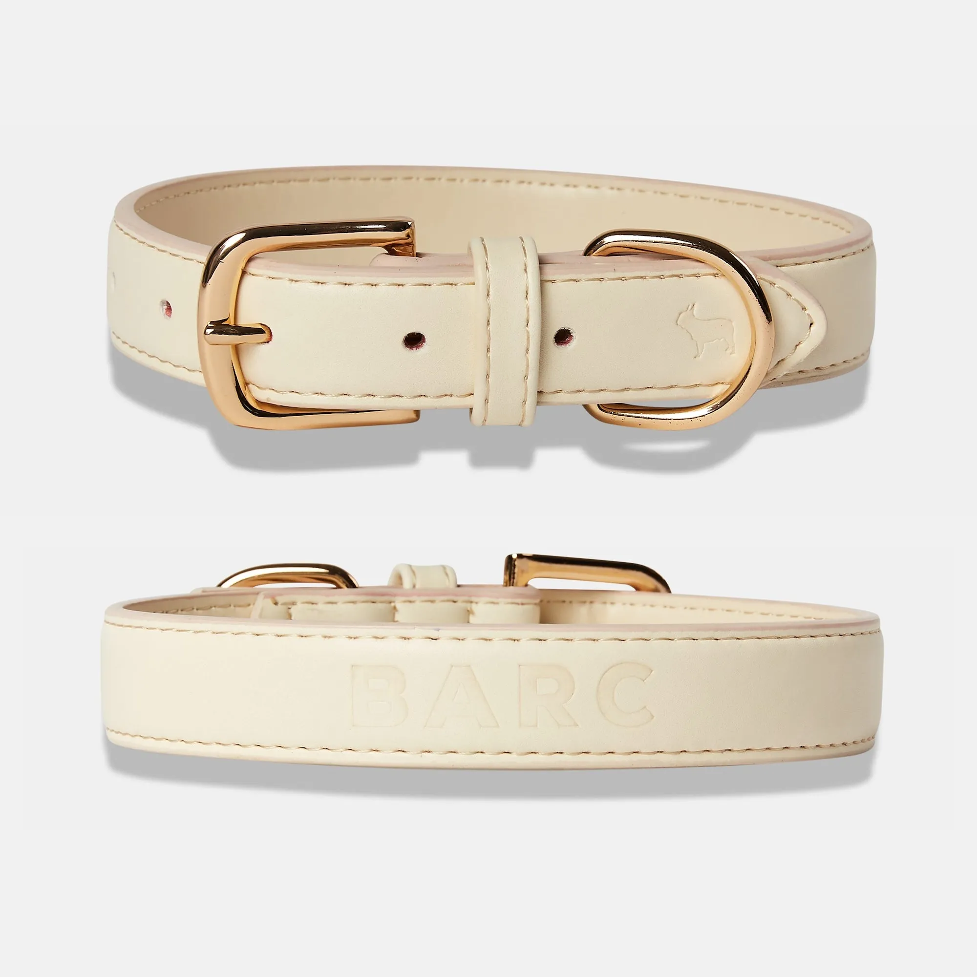 Light Ivory Dog Collar, Harness & Lead Set