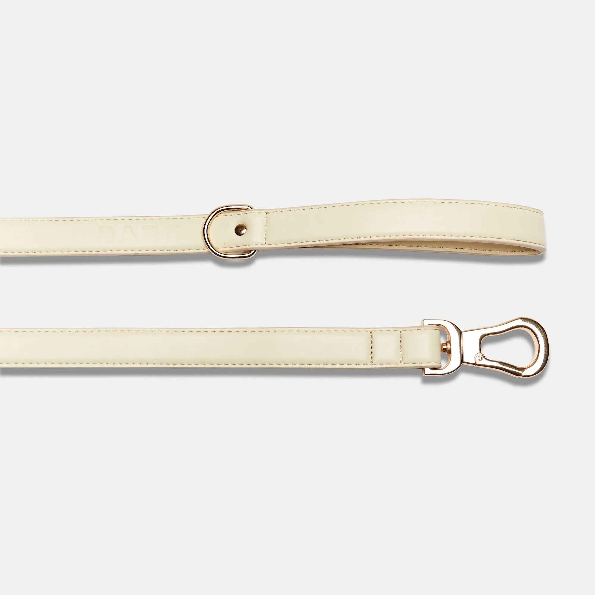 Light Ivory Dog Collar, Harness & Lead Set