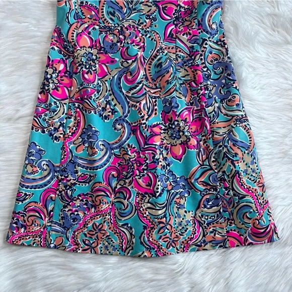 Lilly Pulitzer Briella Aqua Bait &amp; Switch Dress