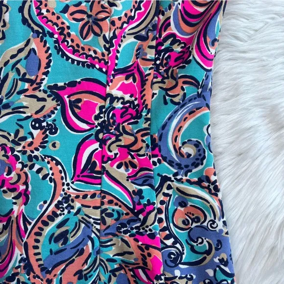 Lilly Pulitzer Briella Aqua Bait &amp; Switch Dress