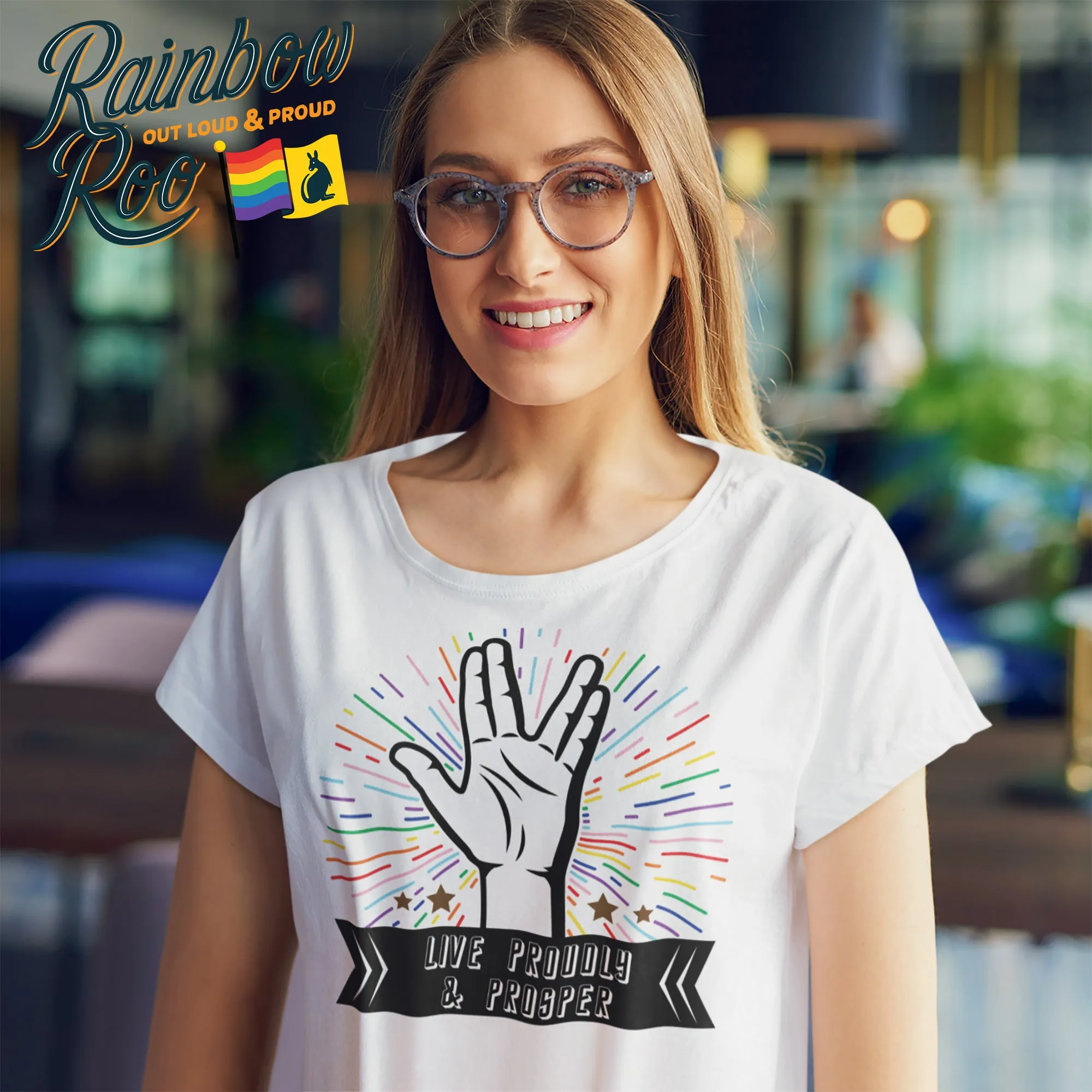 Live Proudly and Prosper T-Shirt Unisex (LG054)