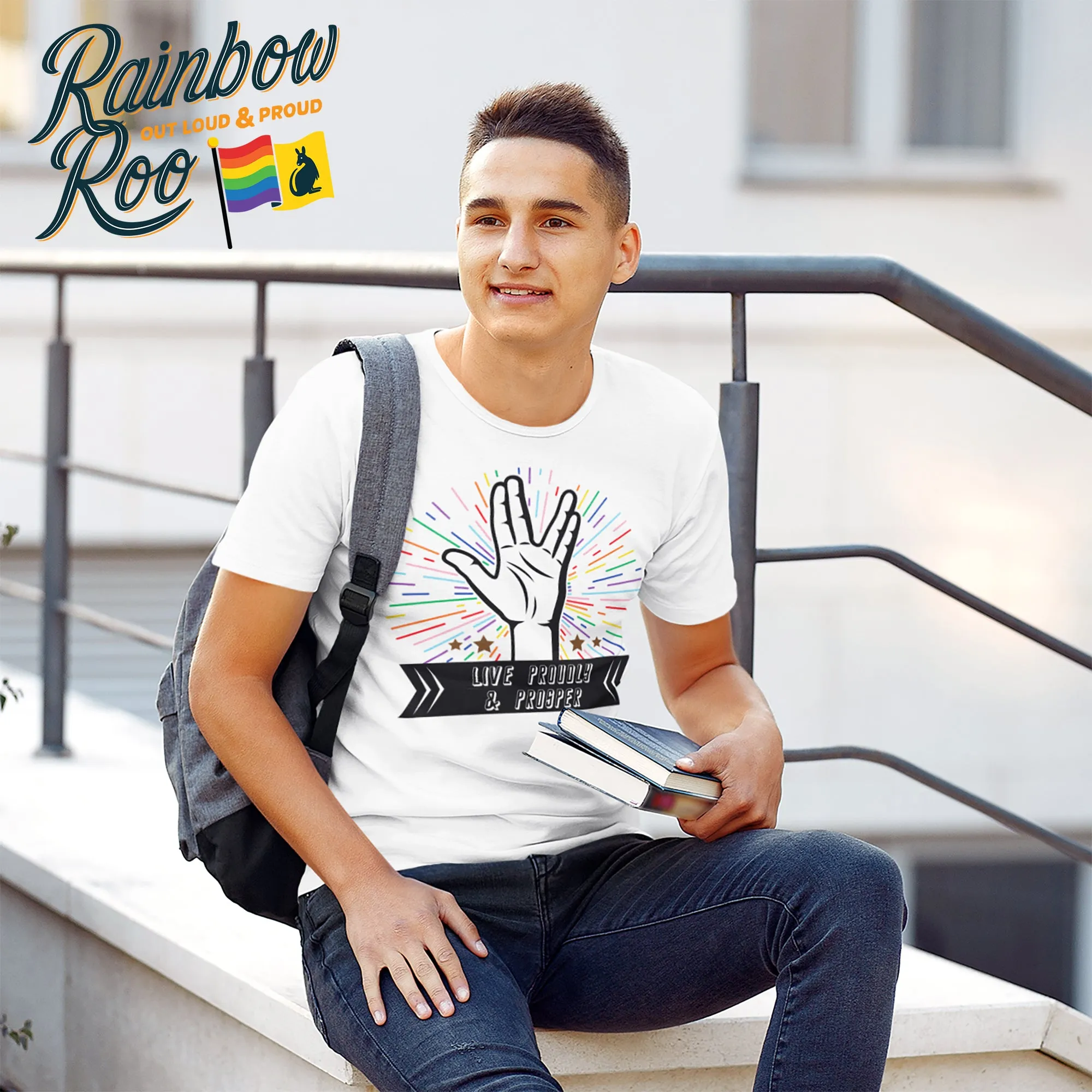 Live Proudly and Prosper T-Shirt Unisex (LG054)