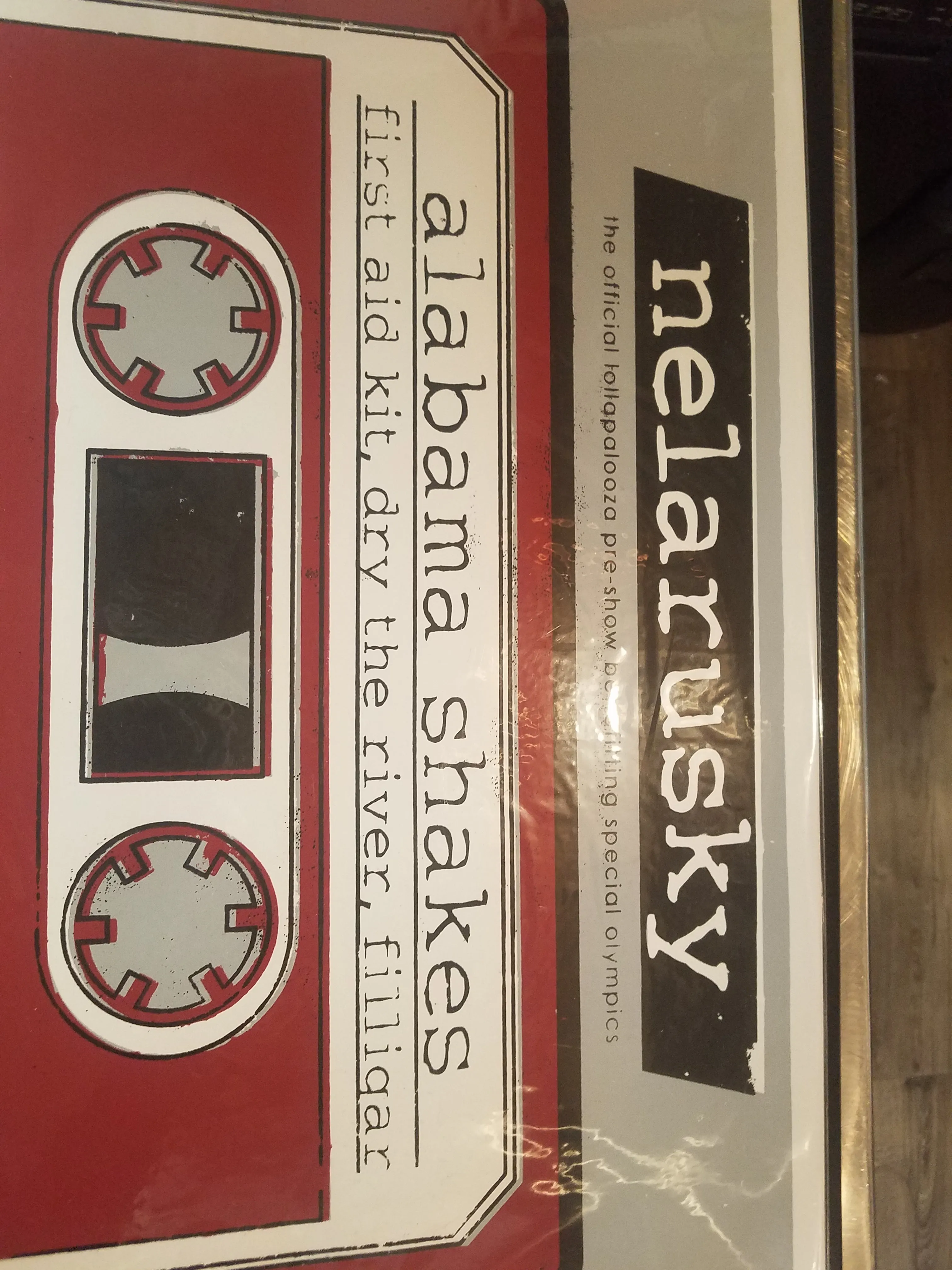 Lolla Nelarusky Alabama Shakes Metro Chicago, IL Screenprint Poster 2012