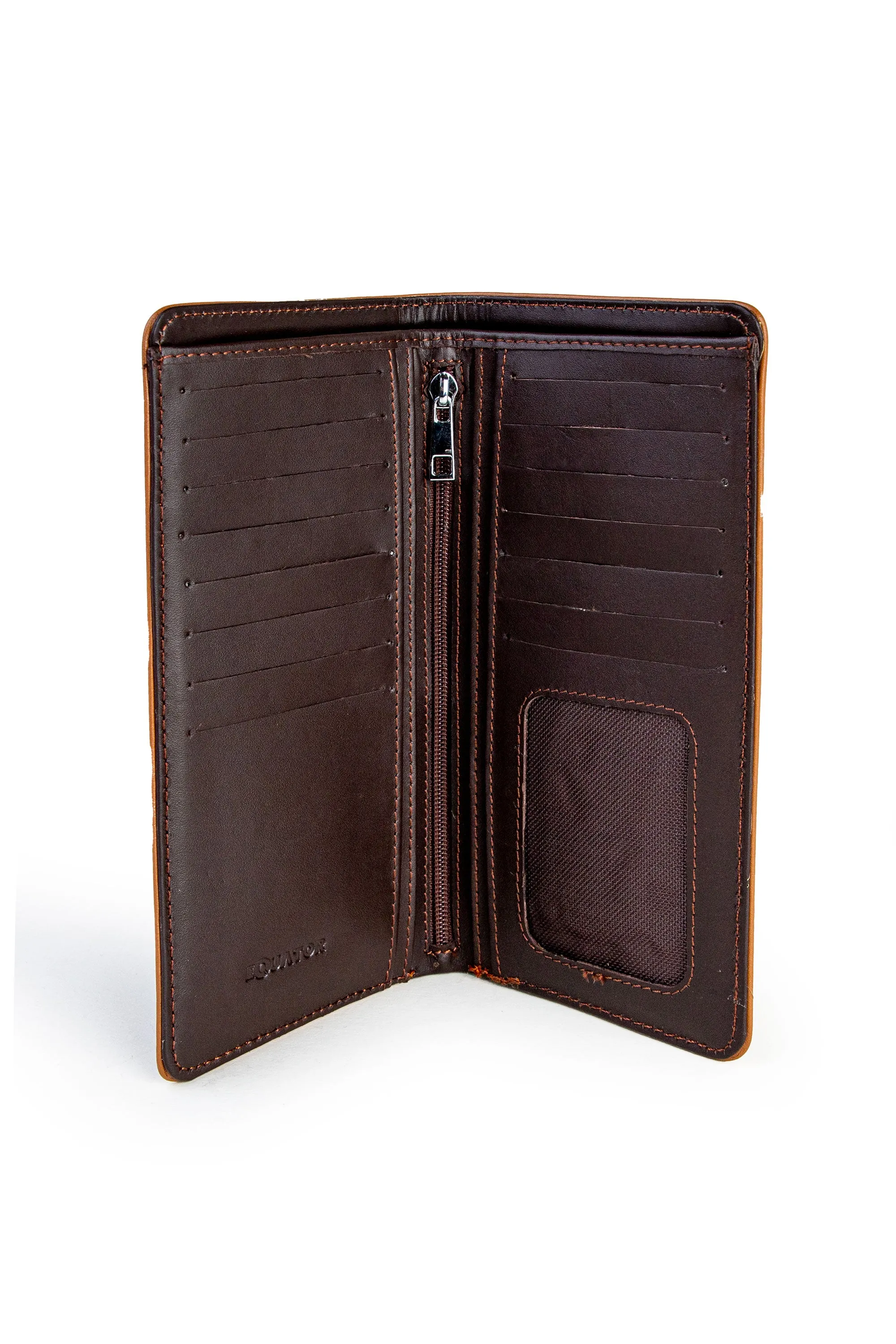 Long Brown Wallet