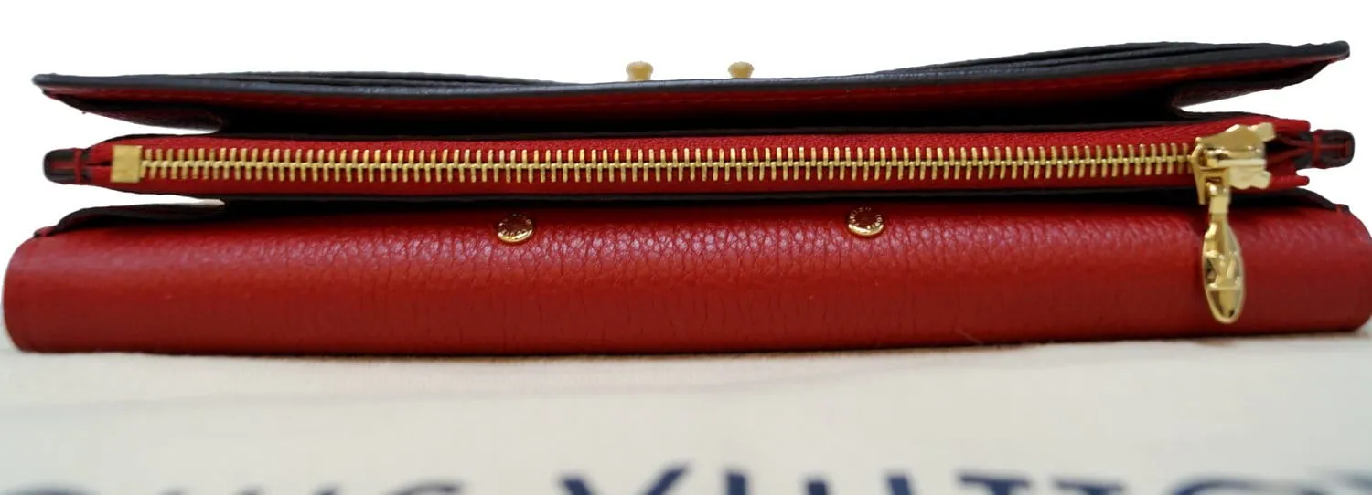 LOUIS VUITTON Cherry Monogram Canvas Pallas Wallet