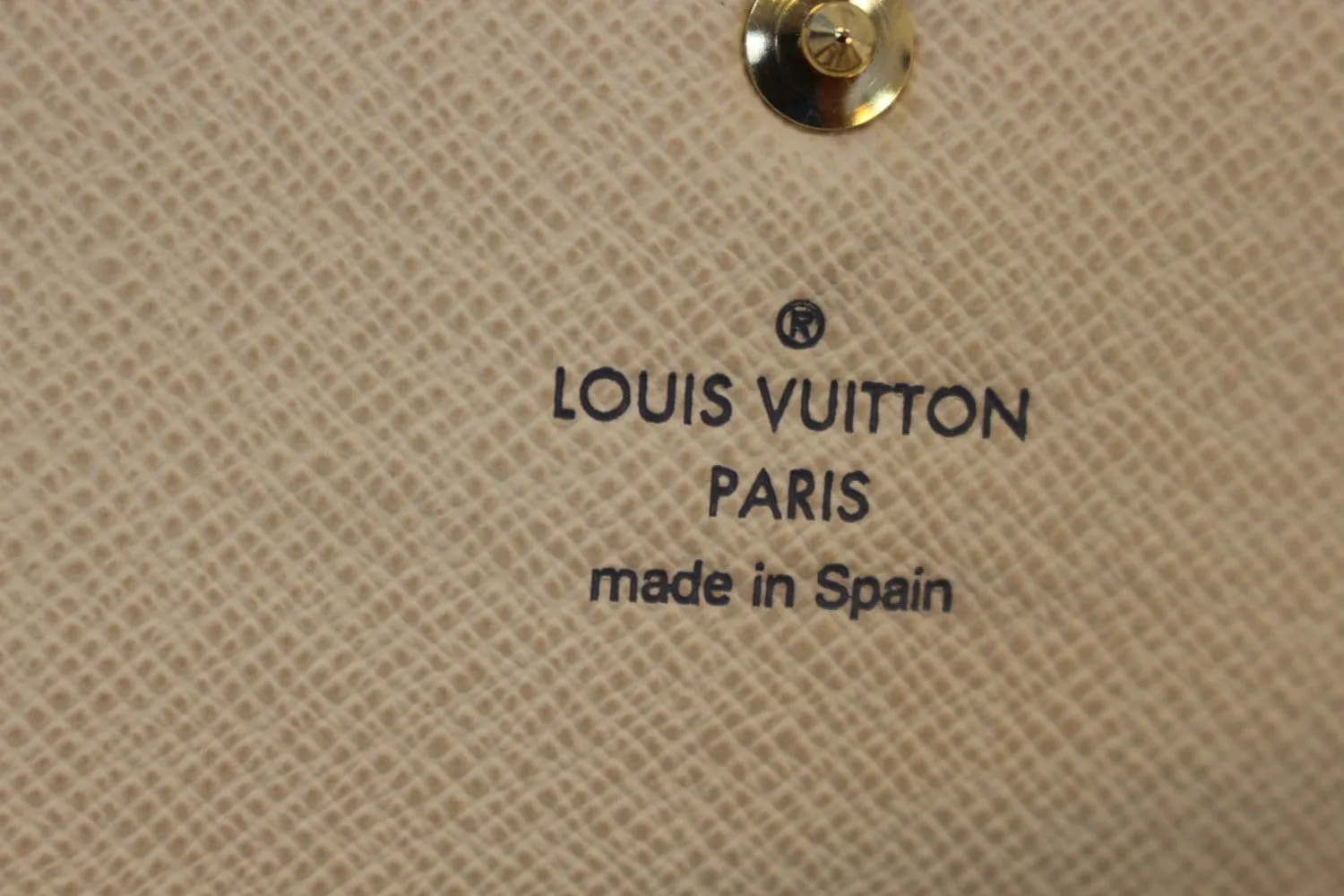 LOUIS VUITTON Damier Azur Canvas Sarah Wallet
