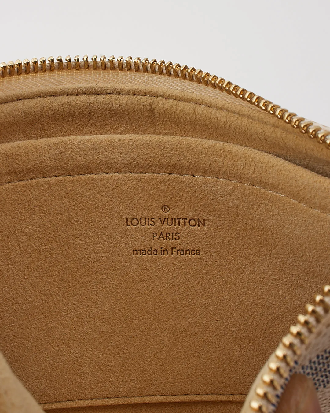 Louis Vuitton Damier Azur Pochette Milla MM Clutch Bag