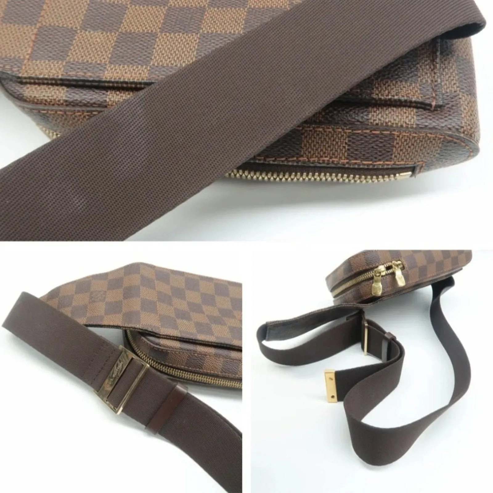Louis Vuitton Damier Jeronimos Brown Damier Ebene Crossbody Bag