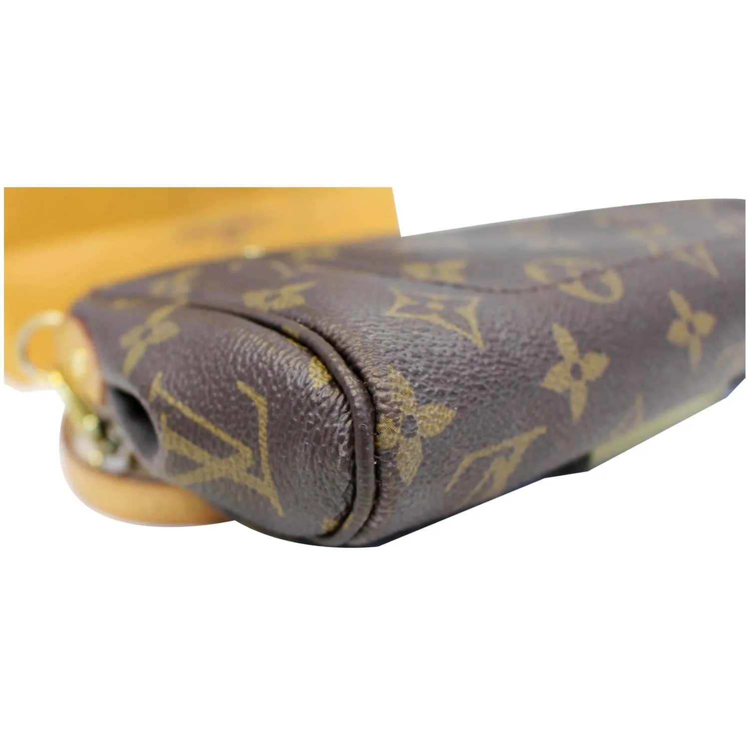 LOUIS VUITTON Favorite PM Monogram Canvas Crossbody Bag Brown