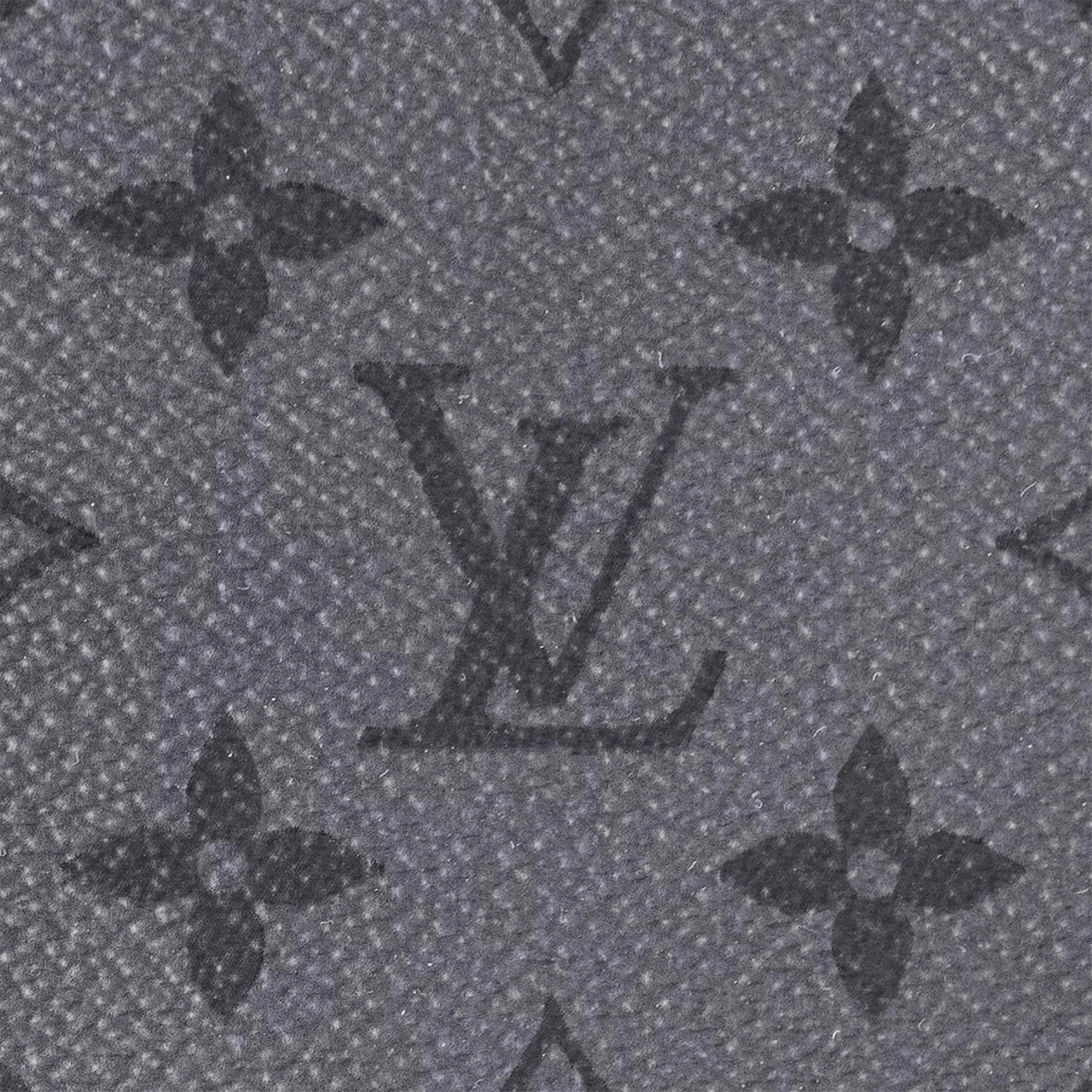 LOUIS VUITTON M69535 POCHETTE VOYAGE MM MONOGRAM ECLIPSE REVERSE COATED CANVAS, WITH DUST COVER & BOX
