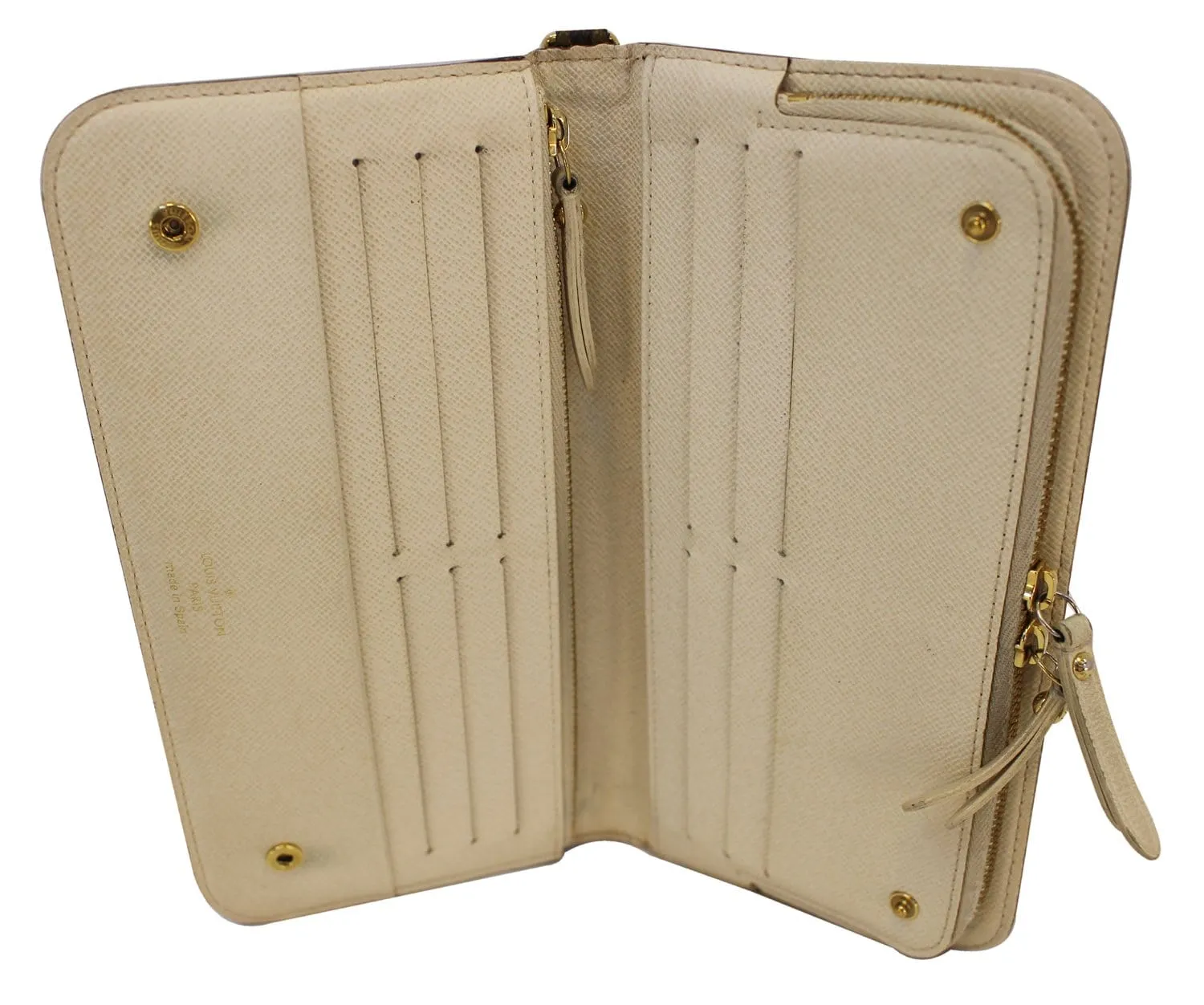 LOUIS VUITTON Monogram Canvas Ivorie Insolite Wallet