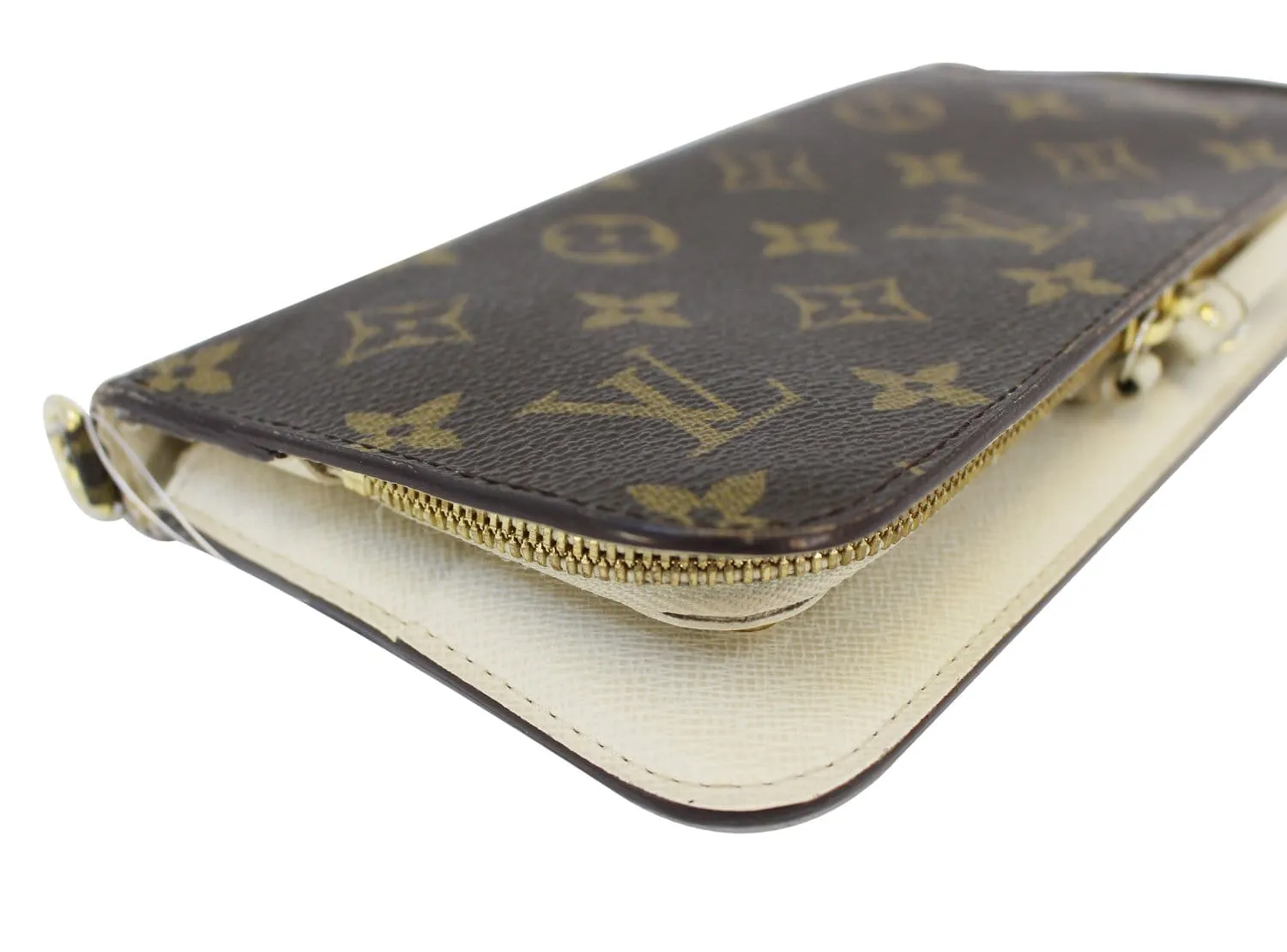 LOUIS VUITTON Monogram Canvas Ivorie Insolite Wallet