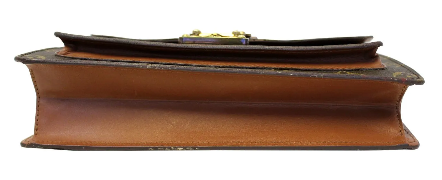 LOUIS VUITTON Monogram Canvas Monceau Briefcase Bag