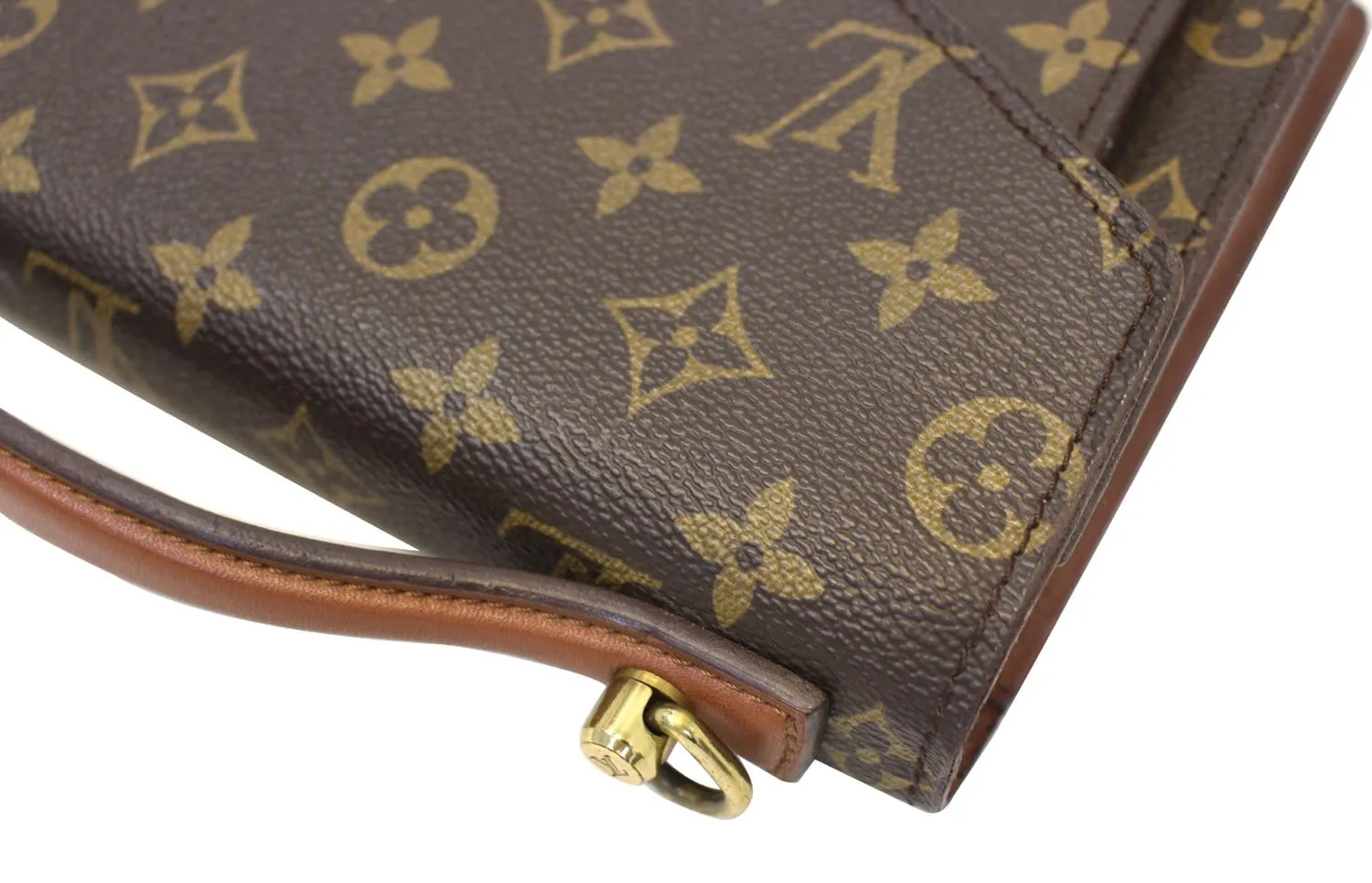 LOUIS VUITTON Monogram Canvas Monceau Briefcase Bag