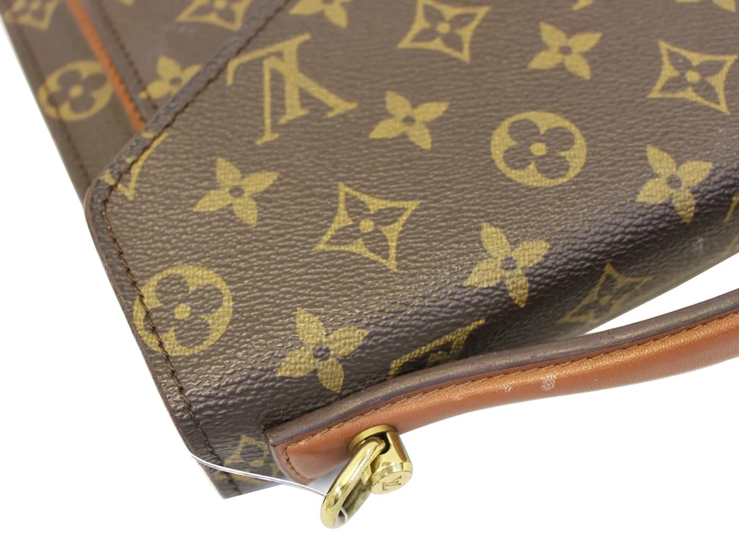 LOUIS VUITTON Monogram Canvas Monceau Briefcase Bag