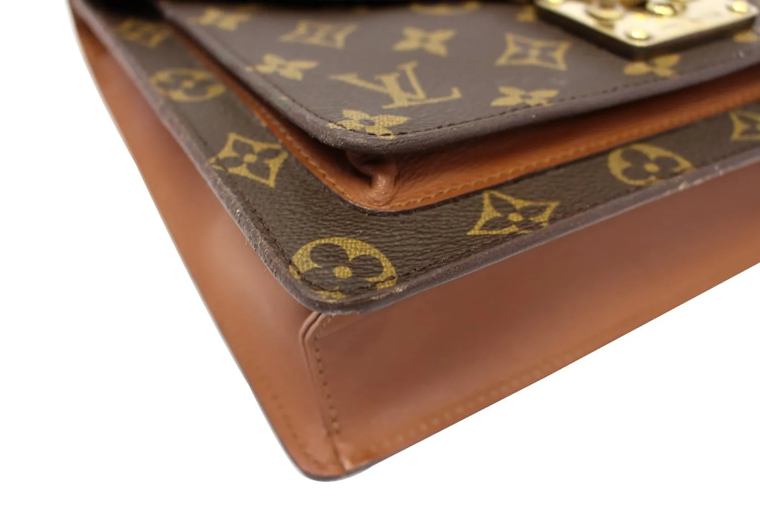 LOUIS VUITTON Monogram Canvas Monceau Briefcase Bag