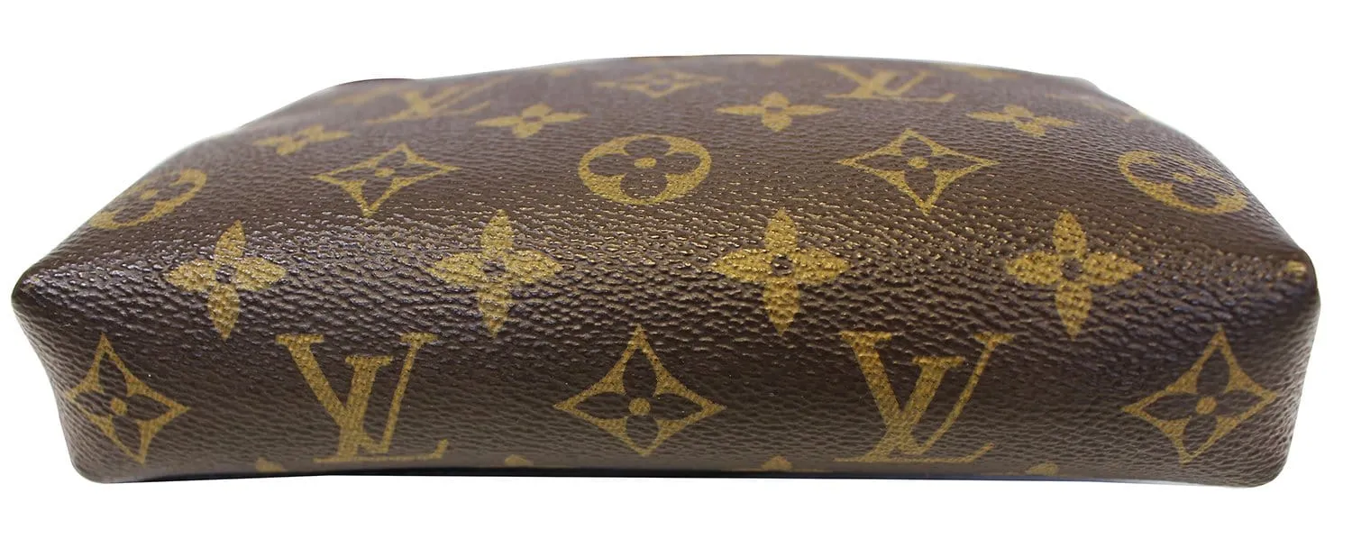 LOUIS VUITTON Monogram Canvas Pallas Clutch Crossbody Bag