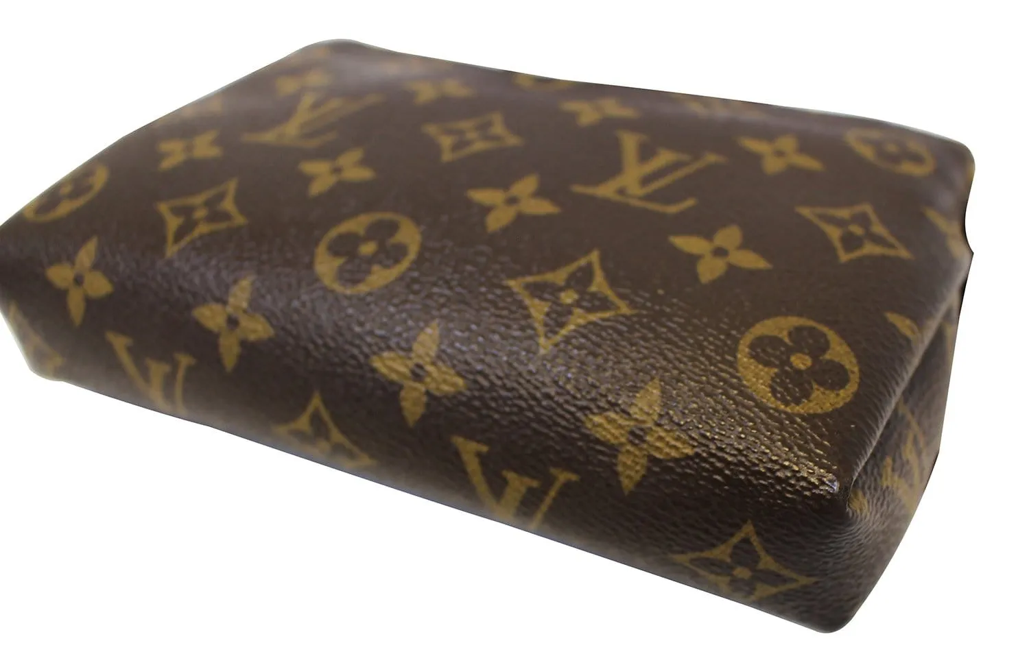 LOUIS VUITTON Monogram Canvas Pallas Clutch Crossbody Bag