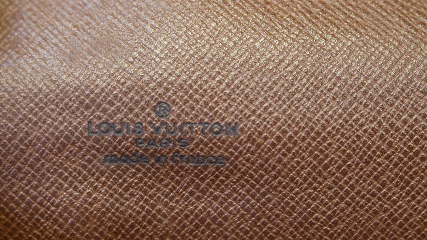 LOUIS VUITTON Monogram Canvas Pochette Dame GM Clutch