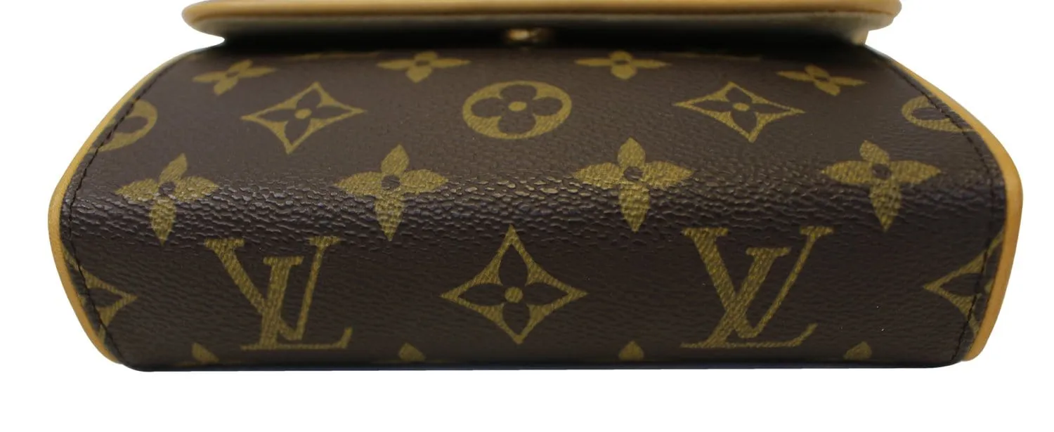 LOUIS VUITTON Monogram Canvas Pochette Florentine Bag