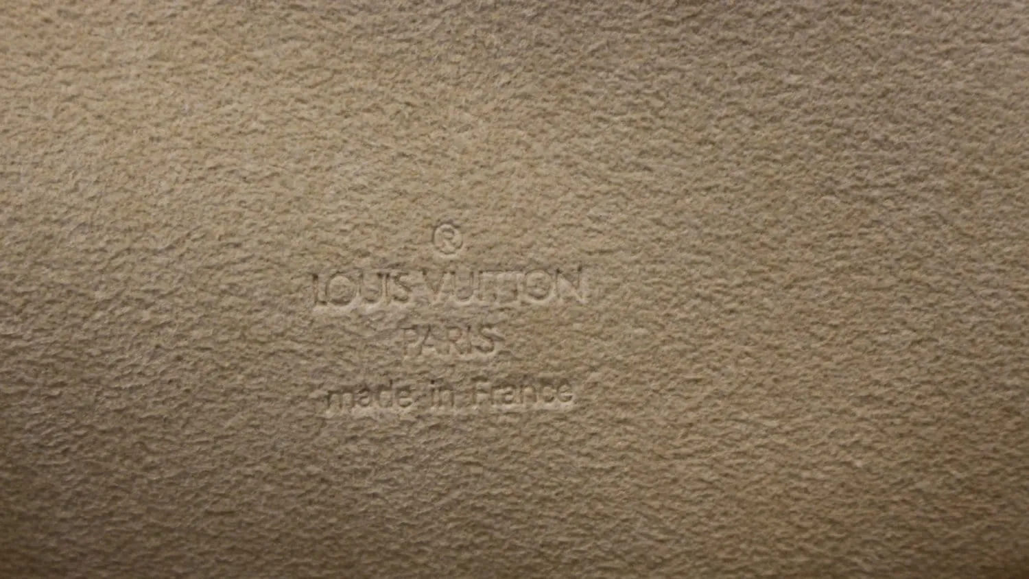 LOUIS VUITTON Monogram Canvas Pochette Florentine Bag