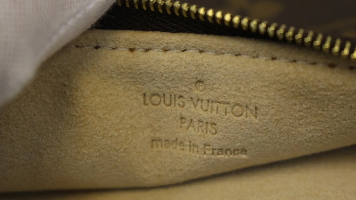 LOUIS VUITTON Monogram Canvas Pochette Milla PM Pouch
