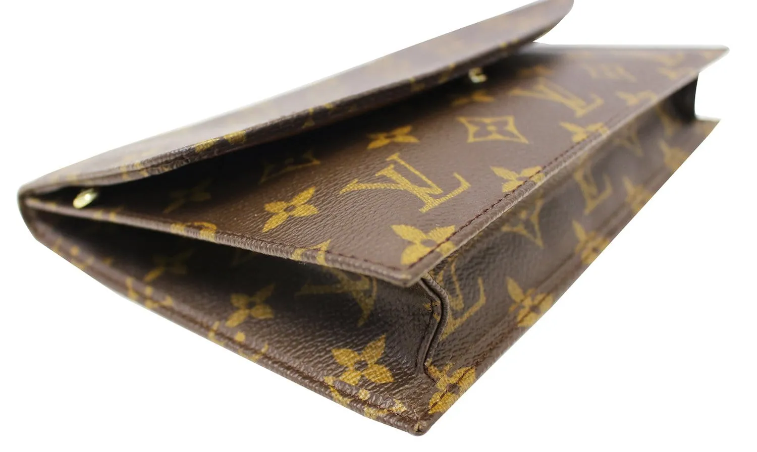 LOUIS VUITTON Monogram Canvas Pochette Rabat Clutch