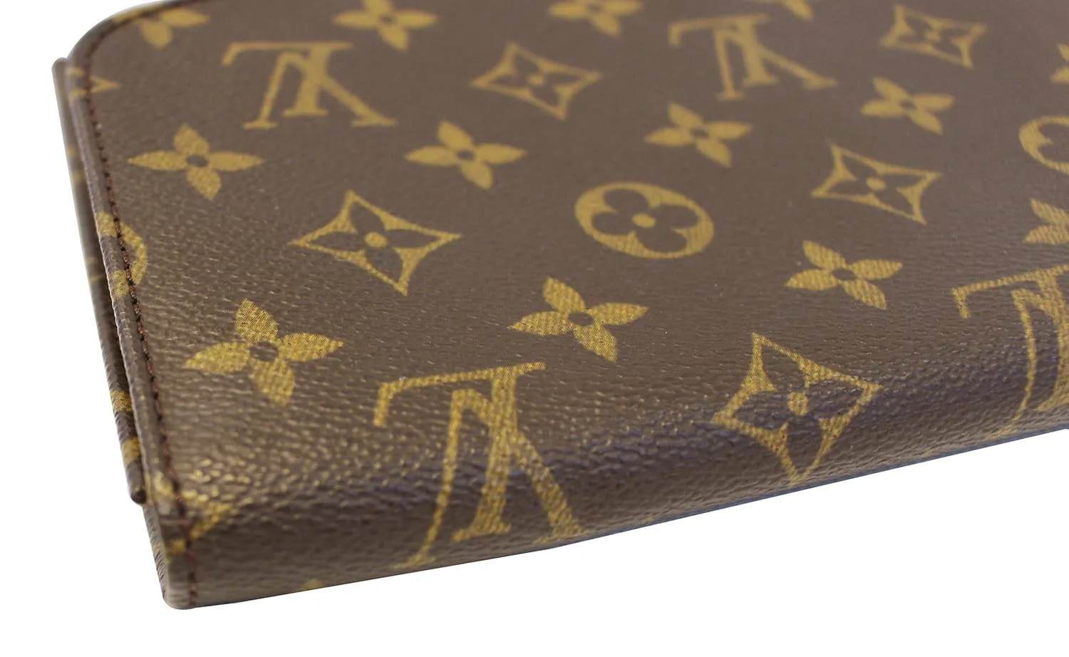 LOUIS VUITTON Monogram Canvas Pochette Rabat Clutch