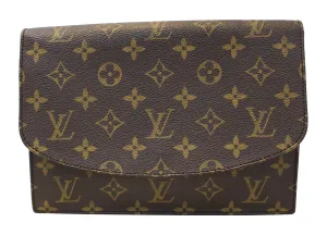 LOUIS VUITTON Monogram Canvas Pochette Rabat Clutch