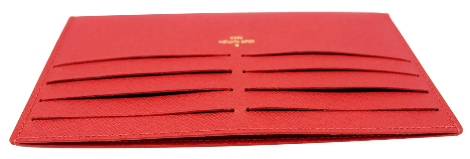 LOUIS VUITTON Monogram Felicie Chain Wallet Card Holder Insert