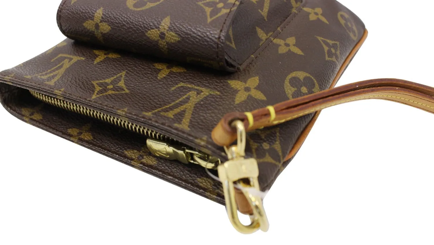 LOUIS VUITTON Monogram Partition Clutch Bag