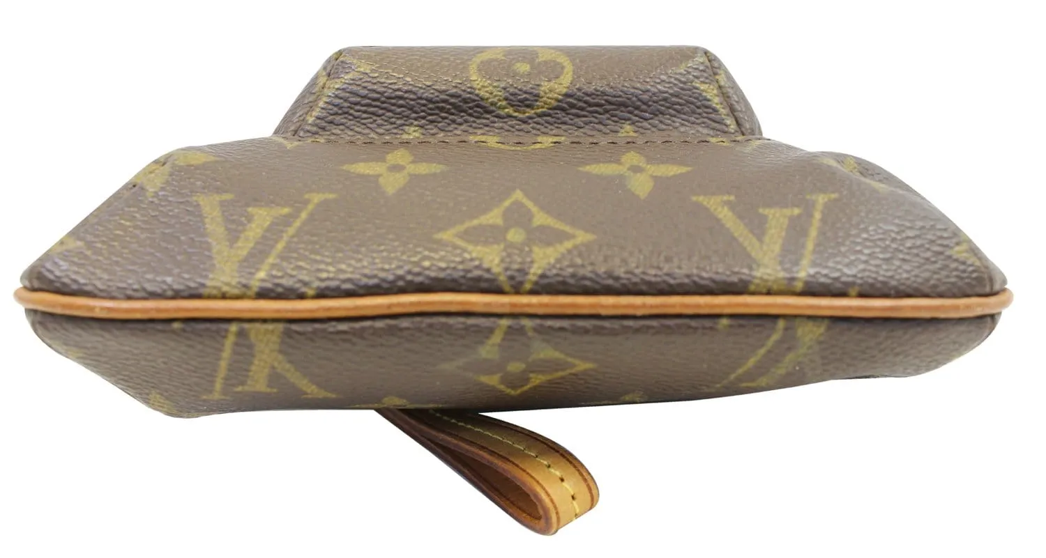 LOUIS VUITTON Monogram Partition Clutch Bag