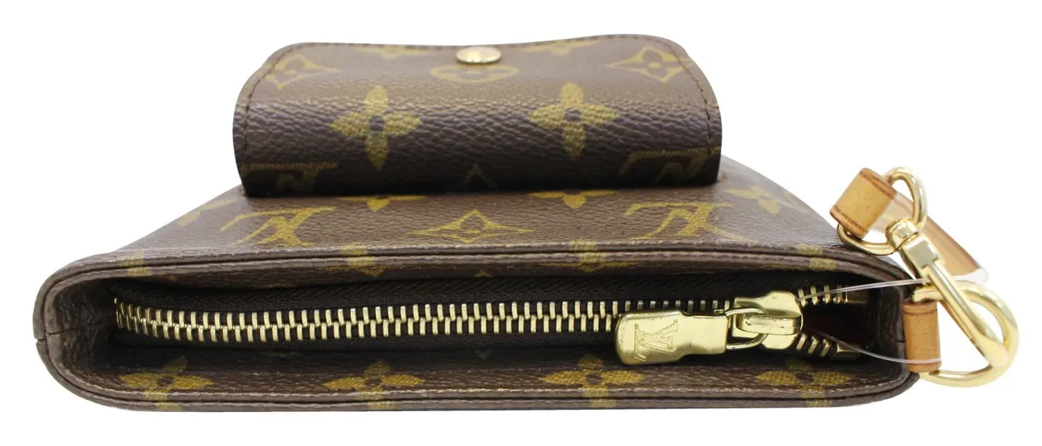 LOUIS VUITTON Monogram Partition Clutch Bag